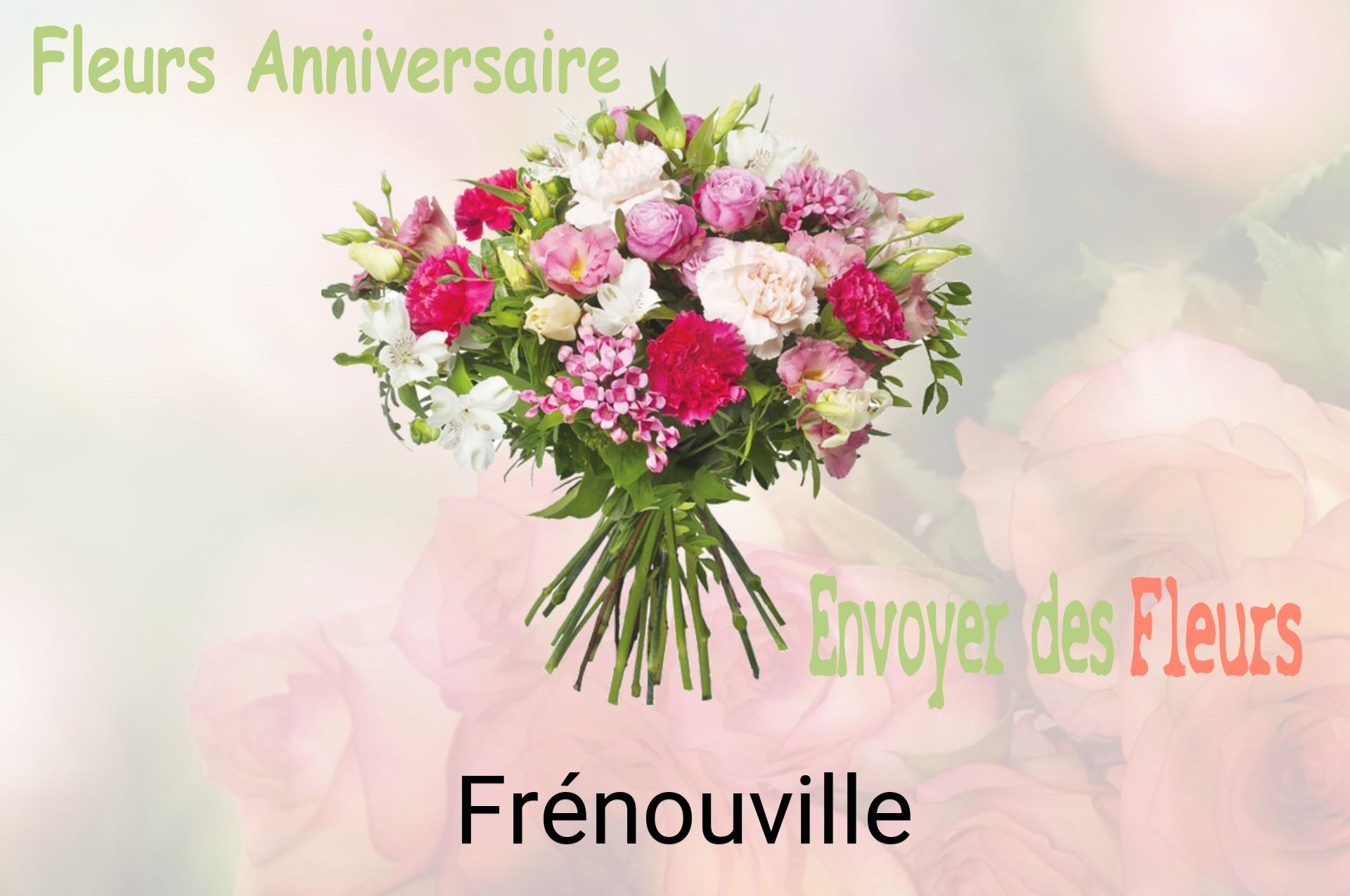 Bouquet de fleurs d’anniversaire livré à Frénouville